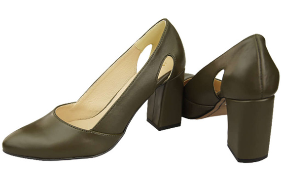 Women's shoes Pumps Natural leather 184 ElitaBut