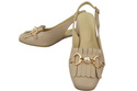Women's Shoes Sandals Decorated with Fringes Natural Leather 208 ElitaBut