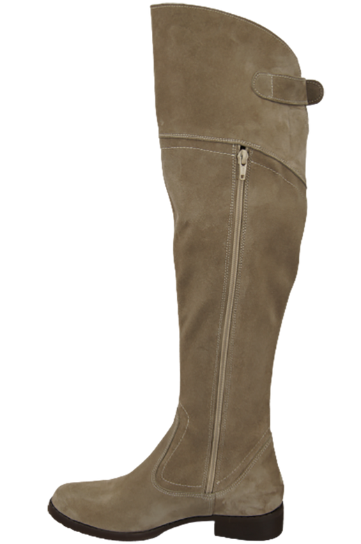 Shoes Boots Women Boots Over-the-knee boots Over-the-knee natural leather Velor 154 ElitaBut
