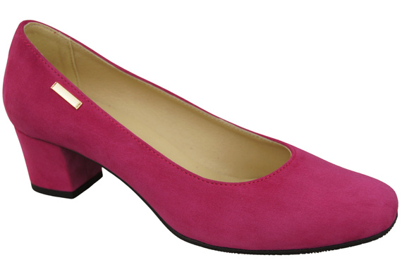 Comfortable Women's Shoes Pumps Natural Suede Leather 172 Z ElitaBut