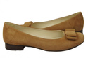 Women's Shoes Ballerinas natural leather Suede 126 ElitaBut