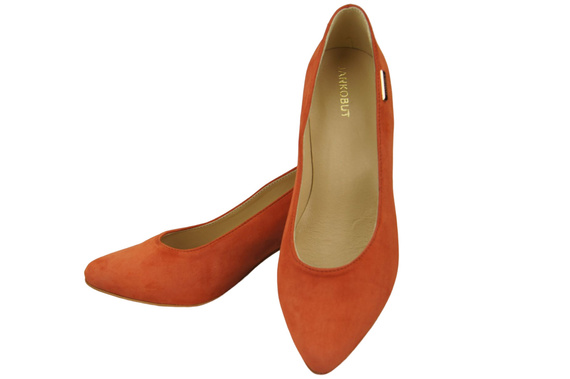 Women's Shoes Pumps Natural Leather Suede 106 ElitaBut