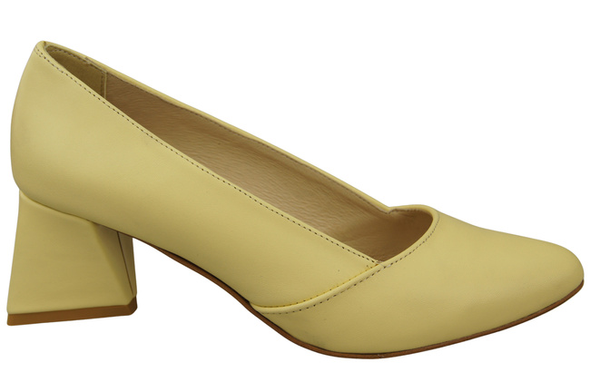 Women’s  Pumps Genuine Leather Pointed Toe Heel ElitaBut 221