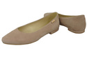 Women's shoes Ballerinas natural leather Suede 131 ElitaBut