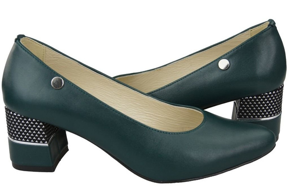 Women's shoes Pumps Natural leather 142 ElitaBut