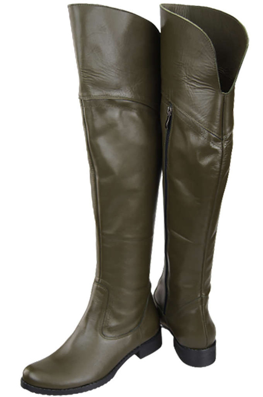 Shoes Boots Women Boots Over-the-knee boots Over-the-knee natural leather 638 ElitaBut