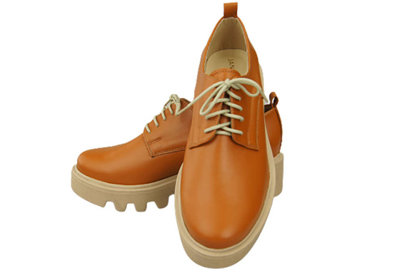 Women's shoes Lace-up leather Natural 180 ElitaBut