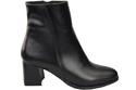 Women's Black Winter Ankle Boots Genuine Leather 214 From ElitaBut