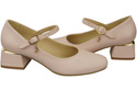 Women's shoes Pumps with a strap, natural leather 202 ElitaBut