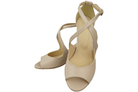 Women's Shoes Sandals Natural Leather 186 ElitaBut