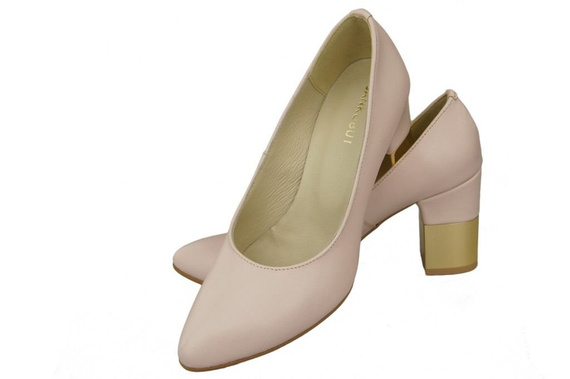 Women's shoes Pumps Natural leather 144 ElitaBut