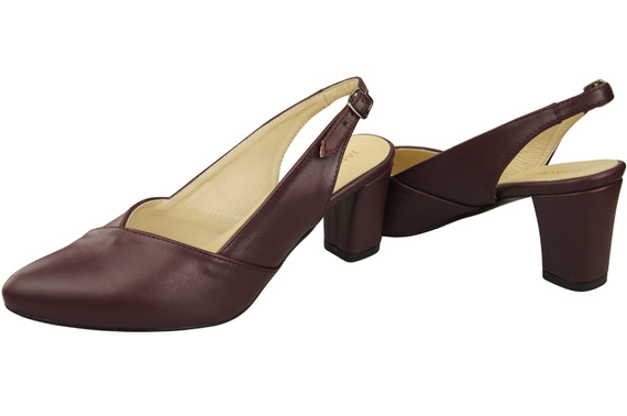 Women's Shoes High Heel Sandals Natural Leather 217 ElitaBut