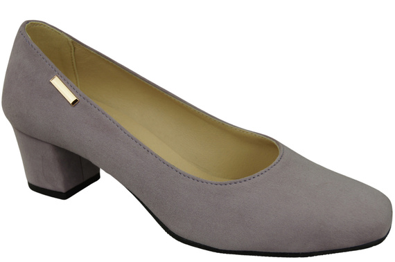 Comfortable Women's Shoes Pumps Natural Suede Leather 172 Z ElitaBut