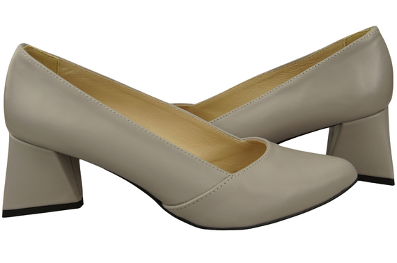 Women’s Pumps Genuine Leather Pointed Toe Heel ElitaBut 221