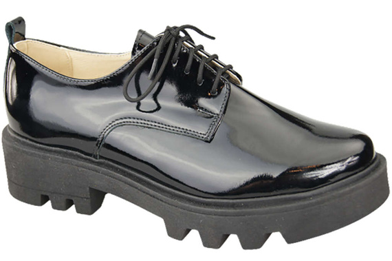 Women's shoes Lace-up leather Natural 180 ElitaBut