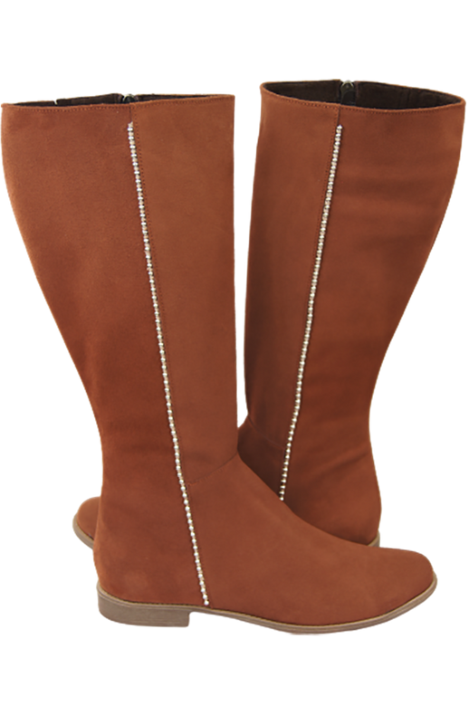 Shoes Boots Women's natural leather Velor 153 ElitaBut