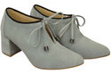 Women's shoes Low shoes Natural leather velor 183 ElitaBut