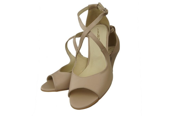 Women's Shoes Sandals Natural Leather 115 ElitaBut