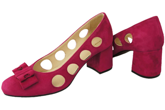 Women's shoes Pumps Natural leather suede 182 ElitaBut