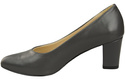 Classic Smooth Pumps Shoes Women's Black Natural Leather 213 ElitaBut