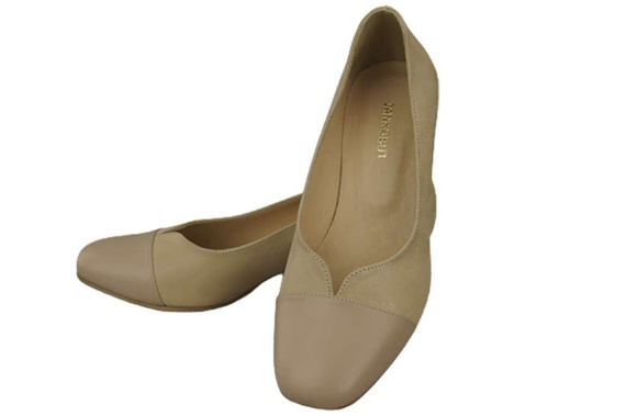 Women's shoes Pumps Natural leather 164 ElitaBut