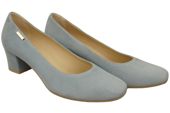Comfortable Women's Shoes Pumps Natural Suede Leather 172 Z ElitaBut