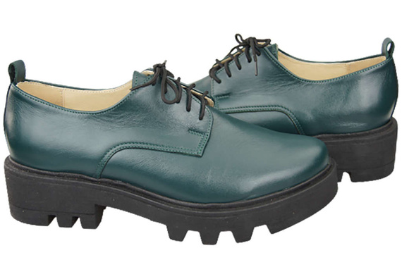 Women's shoes Lace-up leather Natural 180 ElitaBut