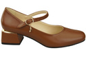 Women's shoes Pumps with a strap, natural leather 202 ElitaBut