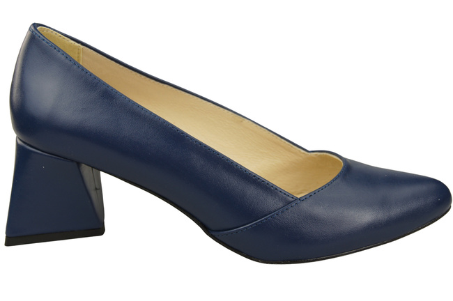 Women’s  Pumps Genuine Leather Pointed Toe Heel ElitaBut 221