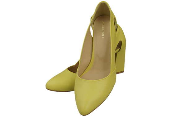 Women's shoes Pumps Natural leather 184 ElitaBut