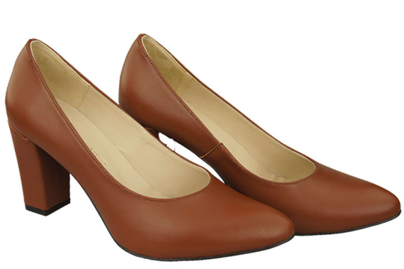 Women's shoes Pumps Natural leather 170 ElitaBut