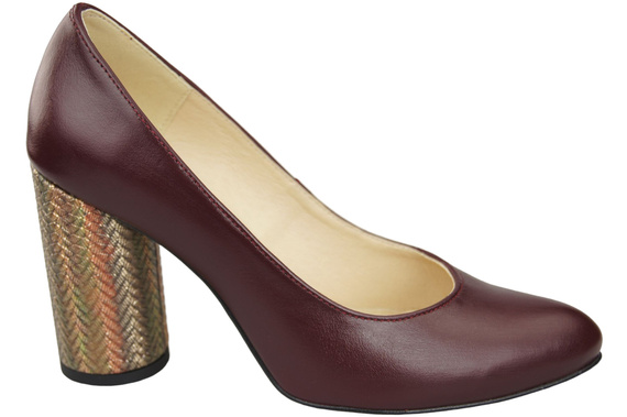 Women's shoes Pumps Natural leather 194 ElitaBut