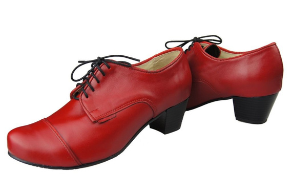 Shoes Brogues Women's lace-up natural leather 956 ElitaBut