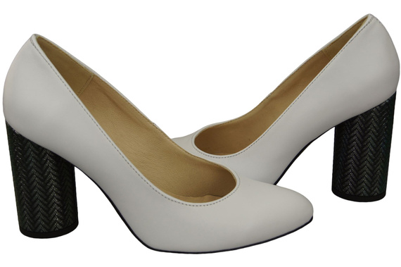 Women's shoes Pumps Natural leather 194 ElitaBut