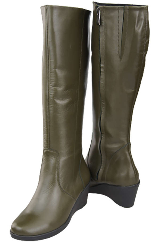 Shoes Women's boots Wedge natural leather 177 ElitaBut