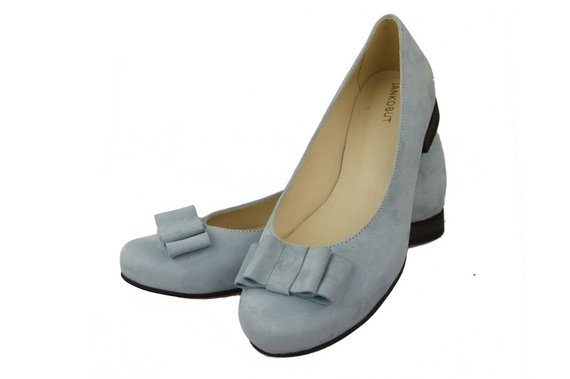 Women's Shoes Ballerinas natural leather Suede 126 ElitaBut