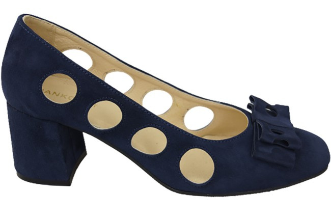 Women's shoes Pumps Natural leather suede 182 ElitaBut