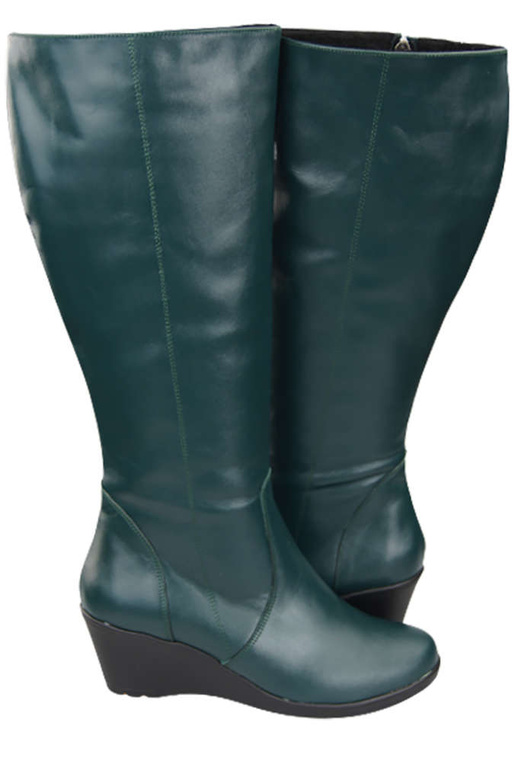 Shoes Women's boots Wedge natural leather 177 ElitaBut