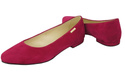 Women's shoes Ballerinas natural leather Suede 131 ElitaBut