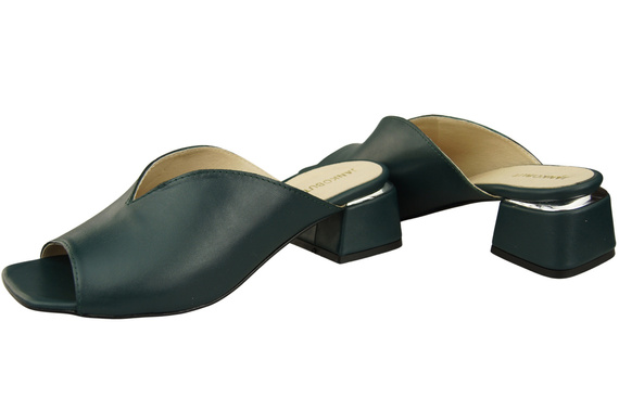 Women's Shoes High-Heeled Flip-Flops Natural Leather 210 ElitaBut