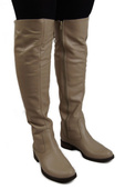 Shoes Boots Women Boots Over the knee boots Over the knee Natural Leather 121 ElitaBut