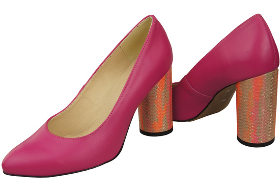 Women's shoes Pumps Natural leather 194 ElitaBut