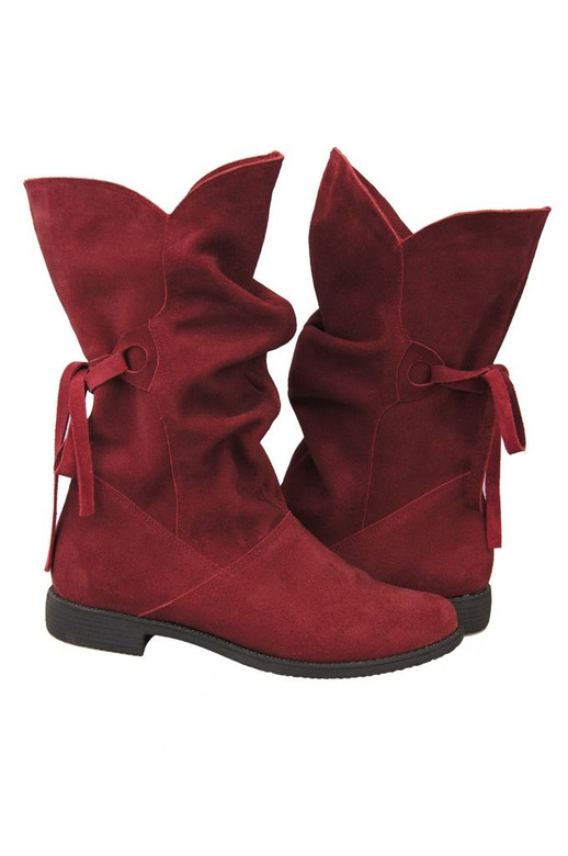 Shoes Women's boots Winter natural leather velor 999 Z ElitaBut