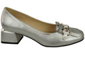 Women's shoes Pumps Natural leather 195 ElitaBut