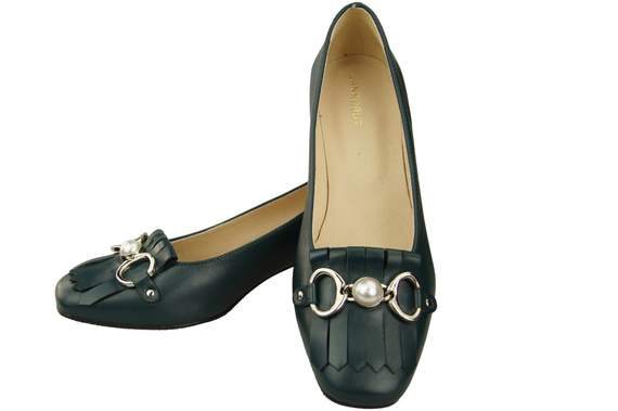 Women's shoes Pumps Natural leather 195 ElitaBut