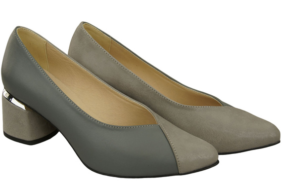 Women's shoes Pumps Natural leather 191 ElitaBut