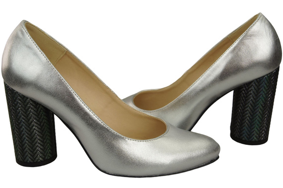 Women's shoes Pumps Natural leather 194 ElitaBut