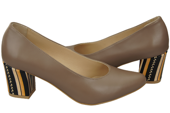 Women's Shoes Pumps Natural leather 158 ElitaBut