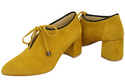 Women's shoes Low shoes Natural leather velor 183 ElitaBut