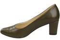 Classic Smooth Pumps Shoes Women's Black Natural Leather 213 ElitaBut